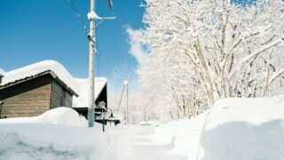 六甲山スノーパークの駐車場のイメージ