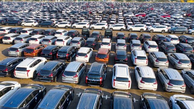 白良浜の駐車場のイメージ