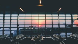 富山空港（富山きときと空港）の駐車場のイメージ