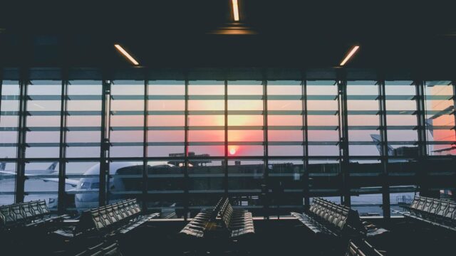 富山空港（富山きときと空港）の駐車場のイメージ