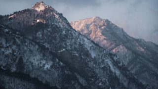 筑波山の駐車場のイメージ