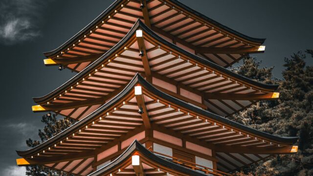 善光寺の駐車場のイメージ